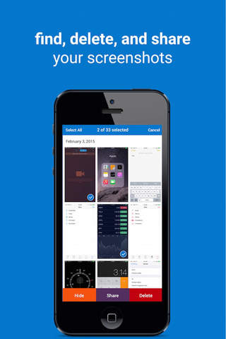 Screenshots - Find, Share, and Delete Screenshots - náhled