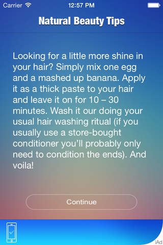 Free Natural Beauty Tips - náhled