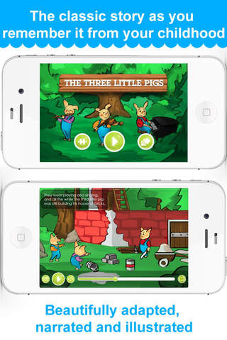 The Three Little Pigs - Narrated classic fairy tal - náhled