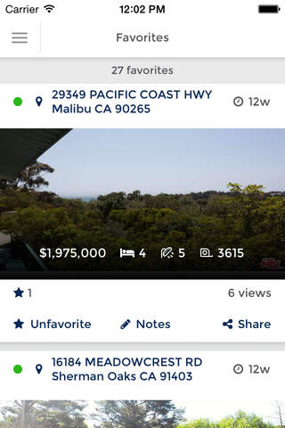 Beverly Hills Real Estate App - náhled