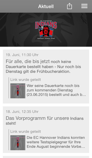 EC Hannover Indians screenshot 1