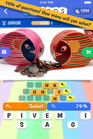 3 Words: Colorful – find three secret words in one - náhled