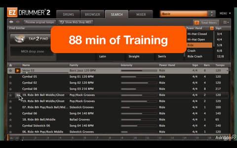 Course For EZDrummer 2 - náhled