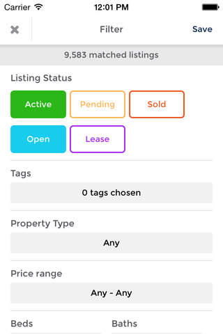 California Real Estate App - náhled