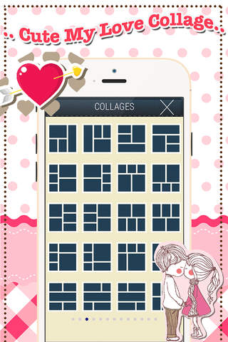 Cute My Love Collage - náhled