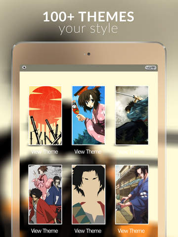 Manga & Anime Gallery - HD Retina Wallpapers Themes and Backgrounds in Samurai Champloo Edition Photo screenshot 5