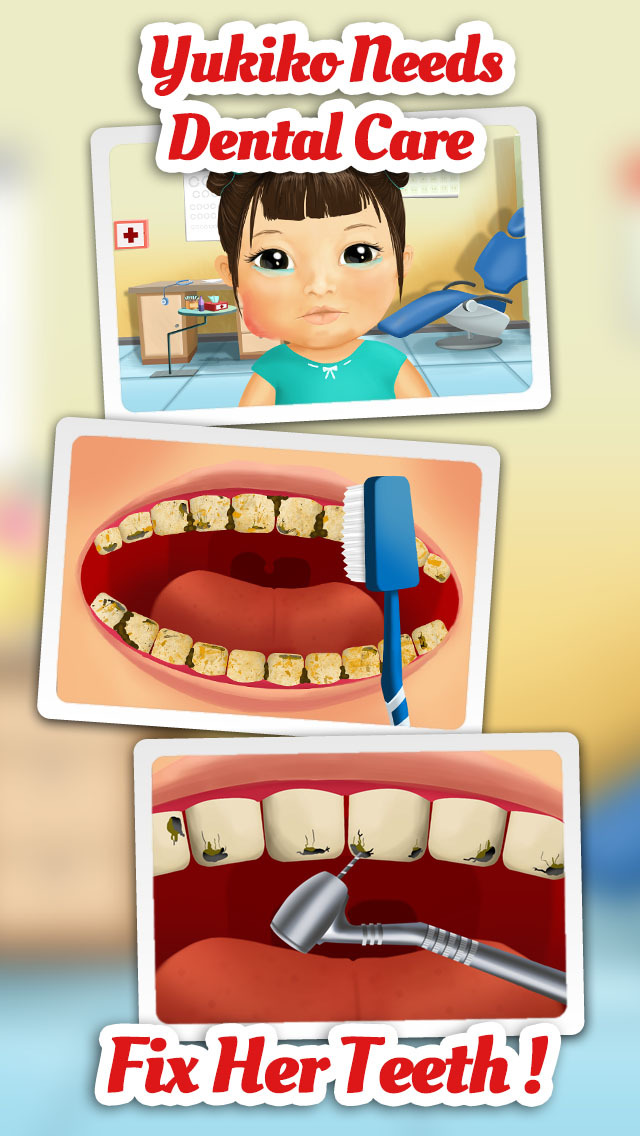 Sweet Baby Girl Kids Hospital 2 - Allergy Emergency, Broken Leg, Dentist Office and Ear Doctor (No Ads) screenshot 3
