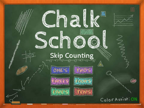 Chalk School: Skip Counting - Number Order screenshot 6