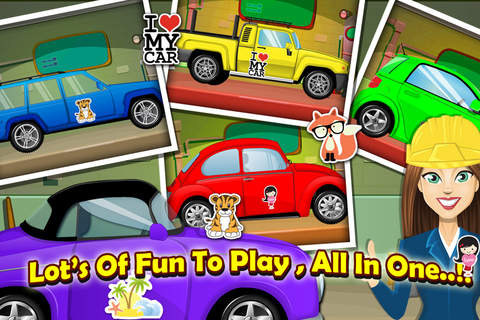 Little Kids car spa and Washing - free kids games - náhled