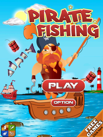 Free Fishing Game Pirate Fishing screenshot 5
