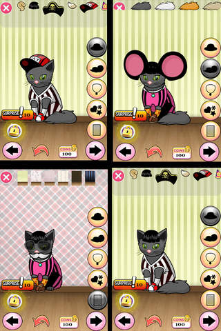 Cute Kitty Cat Dress Up - náhled