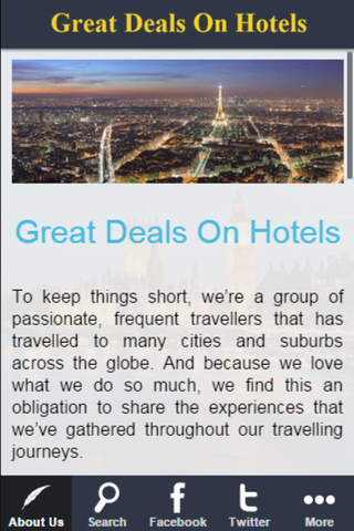 GreatDealsOnHotels - náhled