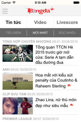 Tin Bóng Đá - náhled