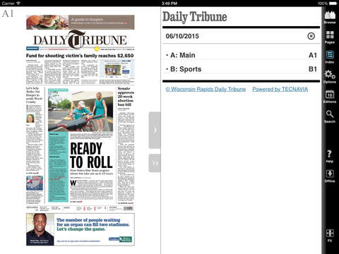 The Daily Tribune Print Edition - náhled