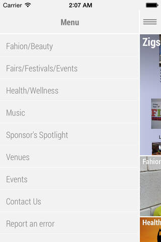 The LIST App - náhled