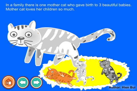 A lazy cat story (Untold toddler story from Hien B - náhled