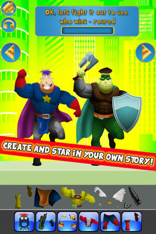 Create My Own Interactive Action Superheroes And S - náhled