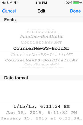 TimeStamp Video Cam - náhled