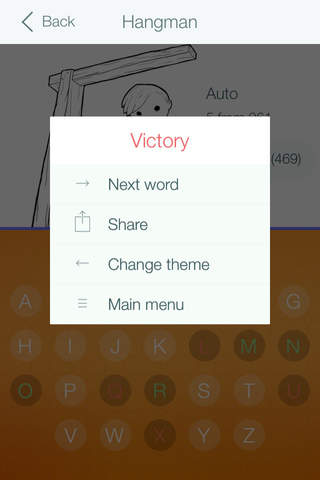 Hangman 2 - word game. Addictive quiz with words g - náhled