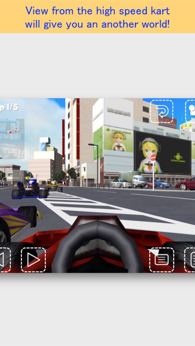 Akiba Kart Racing FREE screenshot 3