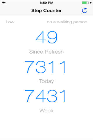 Step Counter - Track Your Steps! M7 Pedometer - náhled