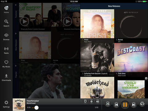 Napster - Top Music & Radio screenshot 7