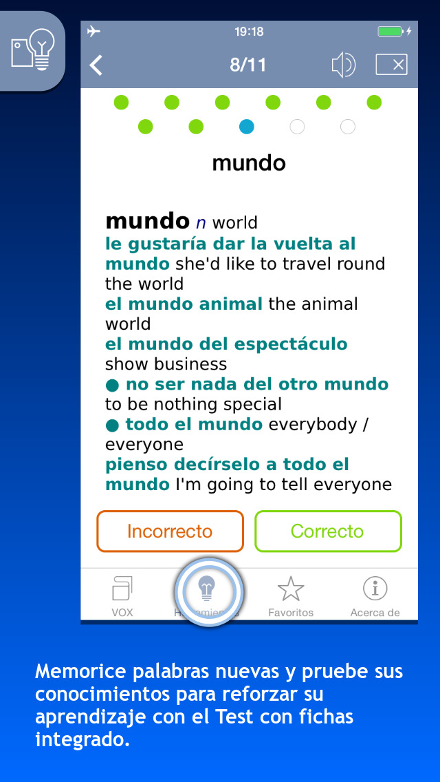 Diccionario School English-Spanish/Español-Inglés VOX screenshot 4