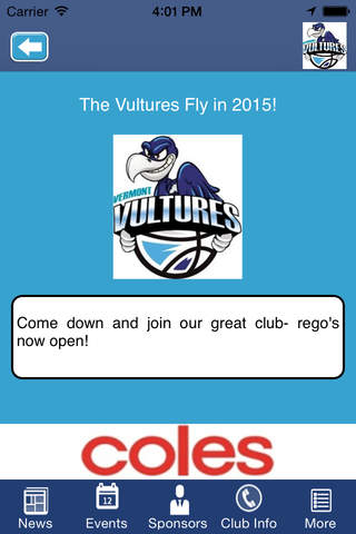 Vermont Vultures Basketball Club - náhled