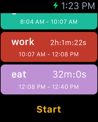 Time Mark - Beautiful Time Tracker With Insights screenshot 6