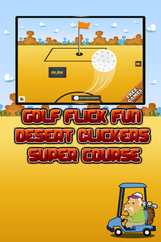 Golf Flick Fun Desert Super Course - náhled