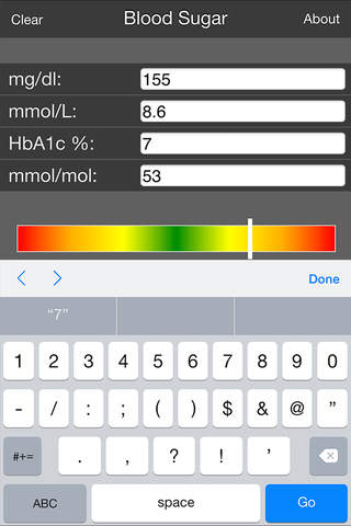 Mila's Blood Sugar Conversion Calculator - FREE - náhled