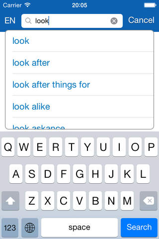 Thai <> English Dictionary + Vocabulary trainer - náhled