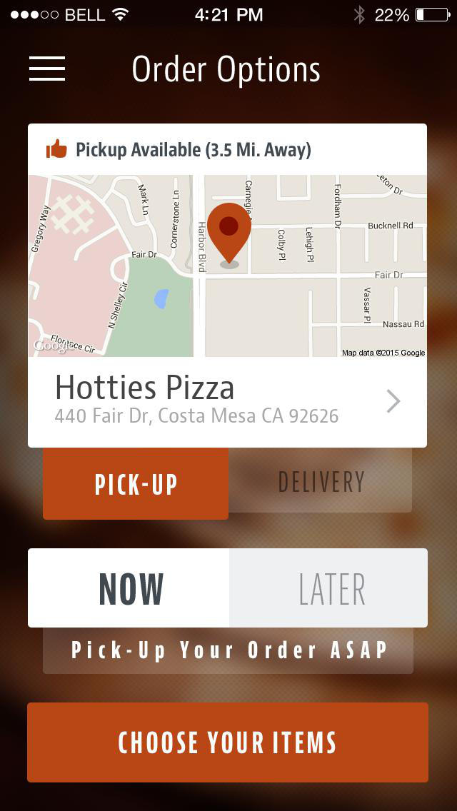 Hotties Pizza screenshot 2