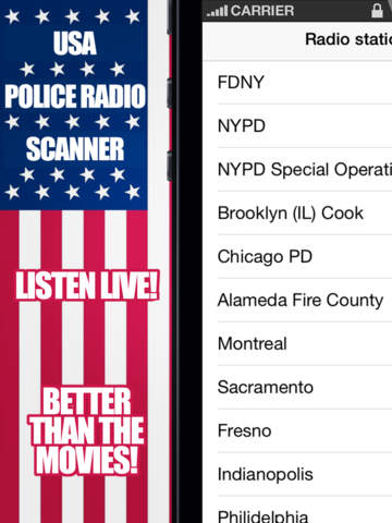 Police Scanner Radio USA - náhled