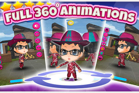 A 3D Dancing Fashion Dress Up - Princess Disco Par - náhled