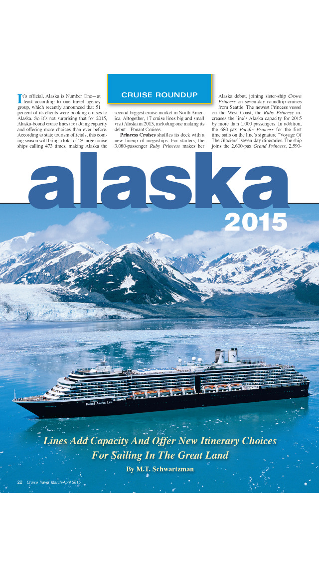 Cruise Travel Magazine screenshot 3