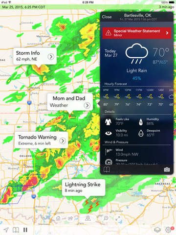 Weather Hi-Def Radar screenshot 6