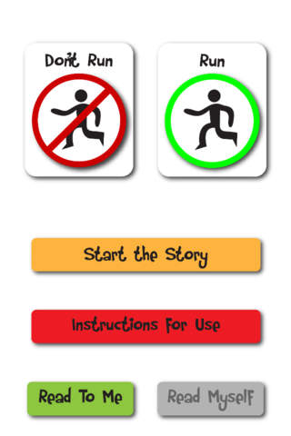 Running Social Story and Visual Tool About When an - náhled