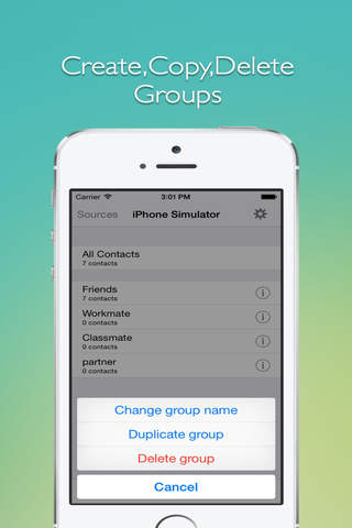 Address Book Plus Plus - náhled