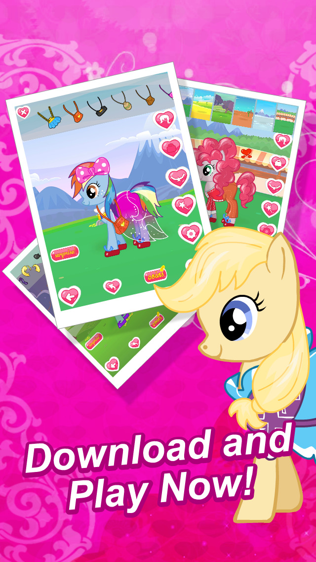 Pony Free Kids Dress Up Games For My