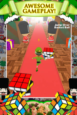 3D Christmas Elf Run - Infinite Runner Game FREE - náhled