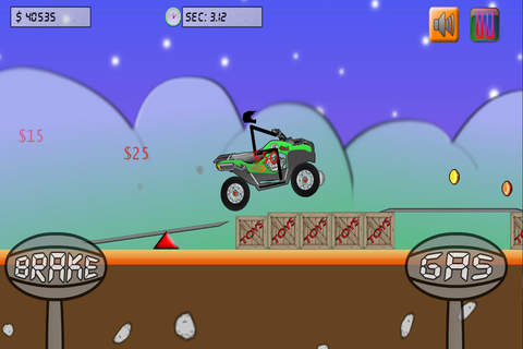Stickman ATV Extreme racing - náhled