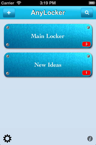 AnyLocker - náhled