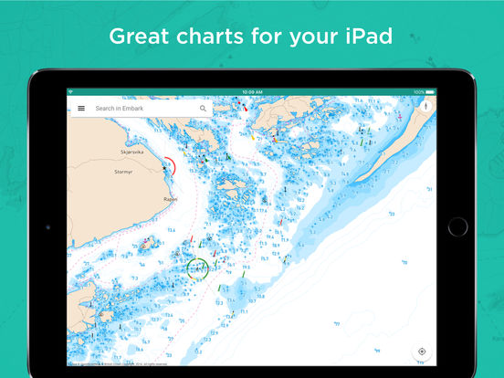 Embark: Your nautical charts for boating. screenshot