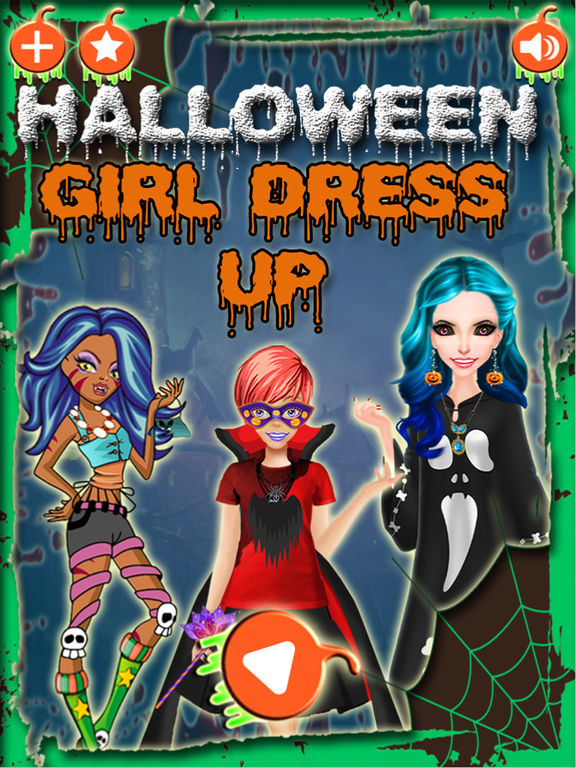Halloween dress up game - Real Halloween girls screenshot 6