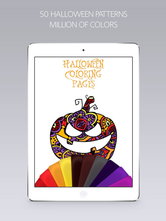 Halloween Coloring Pages Book with Scary Pictures screenshot 6