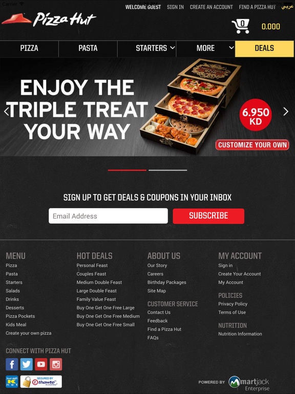 Pizza Hut Kuwait Apps 148Apps