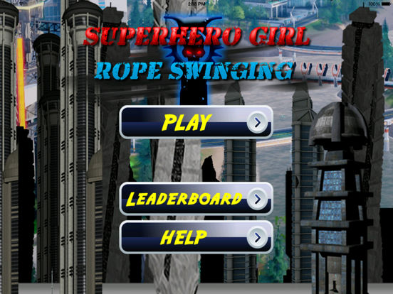 A Superhero Girl Rope Swinging Pro - City This Dusk Till Dawn And Fly Game screenshot 6