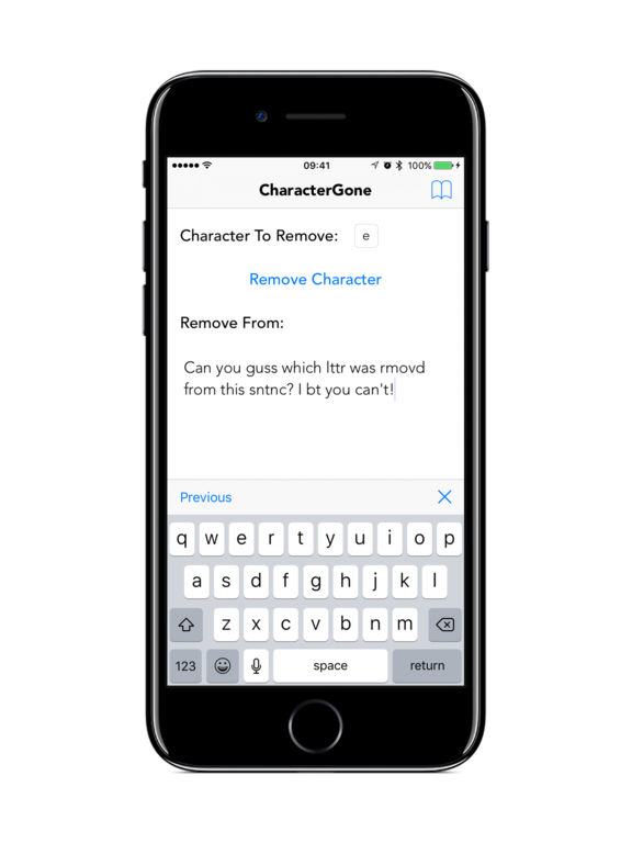 CharacterGone: Remove Letters screenshot 3