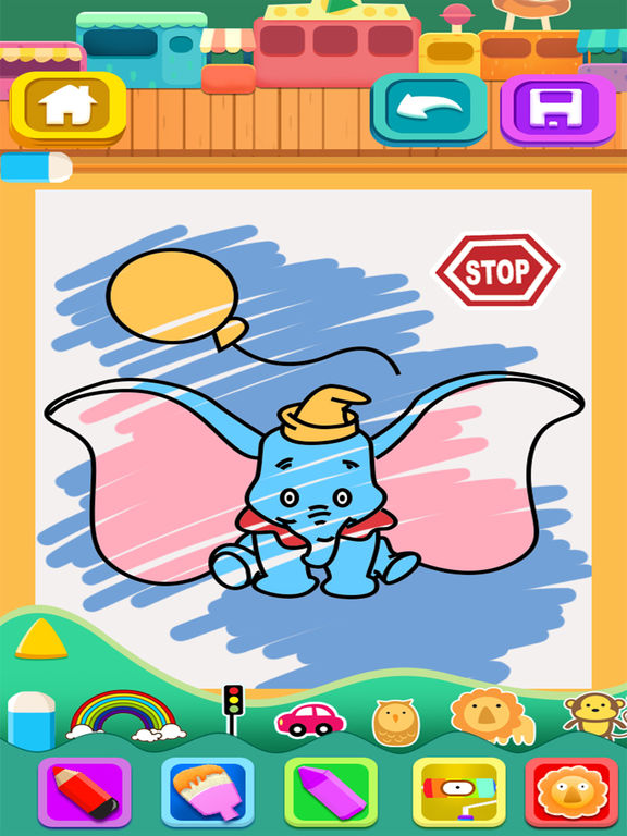 Kids coloring book - baby color games for free screenshot 7